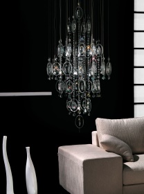 Solana Crystal Ceiling Lights Diyas Multiple Crystal Pendants Solana Crystal Ceiling Lights Diyas Multiple Crystal Pendants